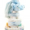 Tarta pa&ntilde;ales DODOT Sensitive Talla 2 con Neceser NENUCO azul
