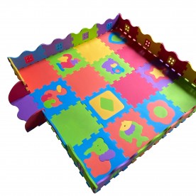 Alfombra puzzle beb&eacute;