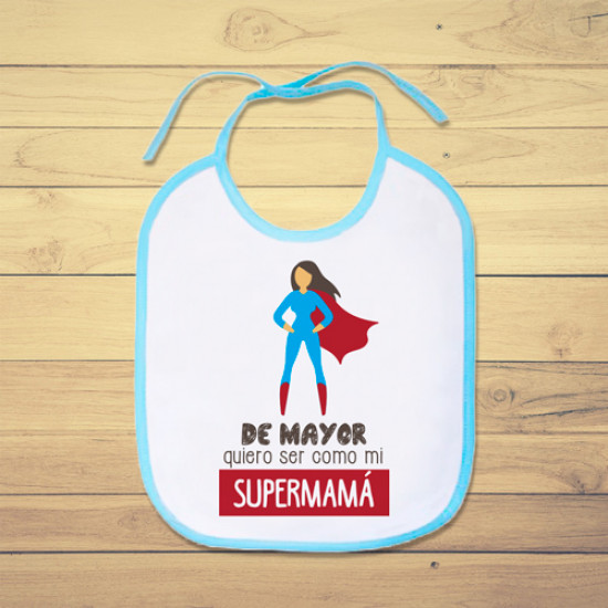 Baberos bebe personalizados - Supermolón - Regalos originales