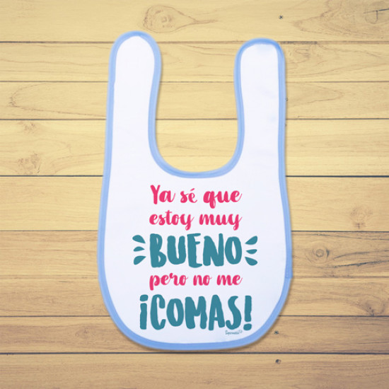 Babero bebé personalizado - Supermolón - Web de Regalos para recién nacidos