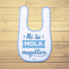 Babero personalizado para tu sobrino favorito. Porque molas mogollón!