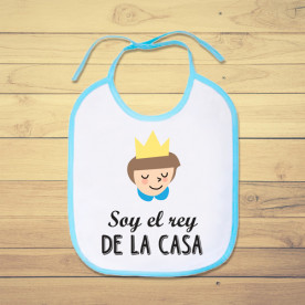 Babero personalizado para el bebé de la casa