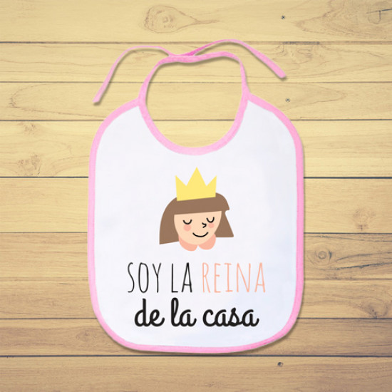 Babero bebé personalizado - Supermolón - Tienda de Regalos para bebés