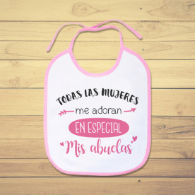 Babero original para regalar a tu nieto. Sé la abuela más especial!