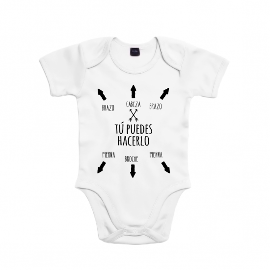 Body bebe personalizado - Supermolón - Tú puedes hacerlo