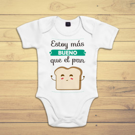 Body de manga corta/larga de algodón para niño. Elige tu color, blanco, rosa, azul o negro