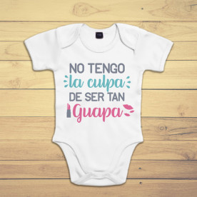 Body de manga corta/larga para niña de algodón. Elige tu color, blanco, rosa, azul o negro