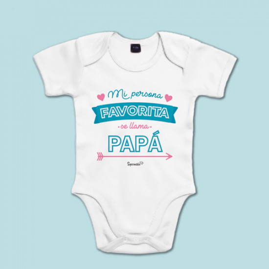 ponerse nervioso Empuje hacia abajo regalo Body bebe personalizado - Supermolón - Mi persona favorita se llama Papá