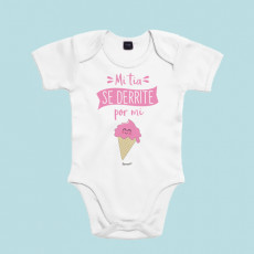 Body para bebé personalizado, ideal para regalar a tu sobrino. Por que te derrites cuando ves a tu sobrino, y lo sabes, regálale este body de bebé original.