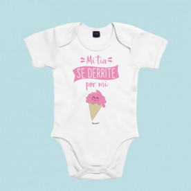 Body para bebé personalizado, ideal para regalar a tu sobrino. Por que te derrites cuando ves a tu sobrino, y lo sabes, regálale este body de bebé original.