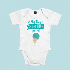 Body para bebé personalizado, original para regalar a tu sobrino. Con este body seguro que tod@s se derretirán de amor. 