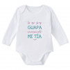 Body para bebé personalizado, ideal para regalar a tu sobrino. Por que las dos sois muy guapas, regálale este body de bebé original.