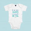 Body para bebé personalizado, ideal para regalar a tu sobrino. Por que los dos sois muy guapas, regálale este body de bebé original.