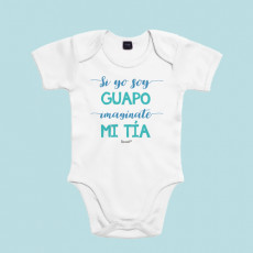 Body para bebé personalizado, ideal para regalar a tu sobrino. Por que los dos sois muy guapas, regálale este body de bebé original.