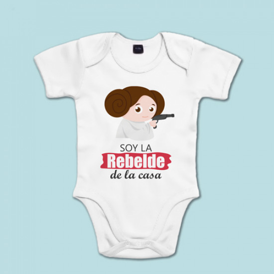 Body Nina Personalizado Supermolon Soy La Rebelde De La Casa