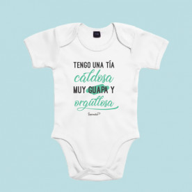 Body de bebé divertido, ideal para regalar a tu sobrin@. ¡Siéntete orgullosa!