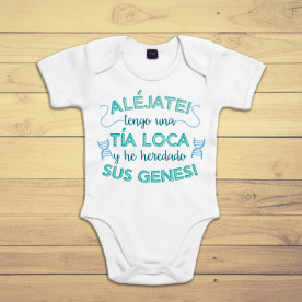 Body bebé personalizado Mi tita ha pasado por aqui