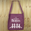 Bolso de tela "tote bag" de algodón orgánico reciclado con diseño de Stranger things versión Beatles