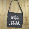 Bolso de tela "tote bag" de algodón orgánico reciclado con diseño de Stranger things versión Beatles