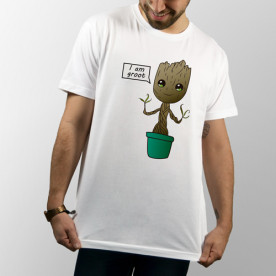 Camiseta unisex del bebé Groot del cómic guardianes de la Galaxia