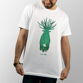 Camiseta unisex de manga corta de la película de animación "La princesa Mononoke"