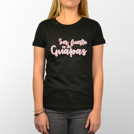 Camiseta manga corta para chica presumida. Porque eres fuerte y sabes que eso es de guapas