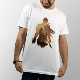 Camiseta videojuego "Dark Souls" de manga corta unisex