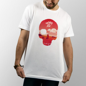 Camiseta blanca de manga corta unisex de la película "The Goonies"