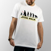 Camiseta Blanca unisex Star Walk