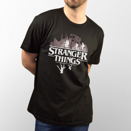 temperamento fecha límite Asia Camiseta Hombre Stranger Things - Supermolon - Camisetas originales