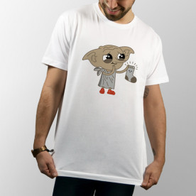 Camiseta de manga corta unisex con dibujo de Dobby, el elfo de Harry Potter