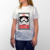 Camiseta para chico y chica de manga corta, modelo básico y extra largo con dibujo del Clone de Star Wars