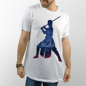 Camiseta de manga corta con dibujo de Rey de Star Wars Los últimos Jedi