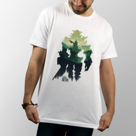 Camiseta del videojuego "Shadow of the Colossus" de manga corta unisex