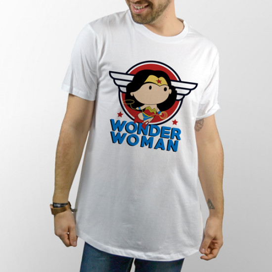 Mini Wonder woman - Supermolón - Camisetas superhéroes