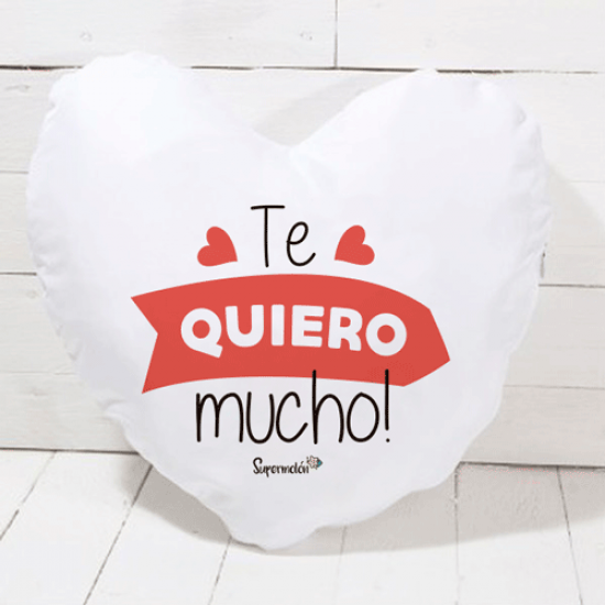 Cojín corazón personalizado - Cojín corazón personalizado 