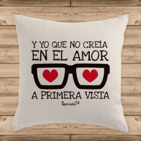 Worfull Regalos Cojín Personalizado para Pareja con Fecha y Frases Frente y  Dorso de 40x40 cm. Regalo Original San Valentín, Parejas, Novios