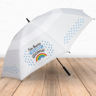 Paraguas antiviento con frase molona