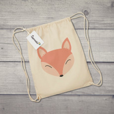 Saco de tela con diseño de animales, perfecto para los amantes de la naturaleza y los animales.