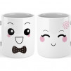 Set de 2 Tazas con frase divertida para hacer un regalo original a tu pareja.