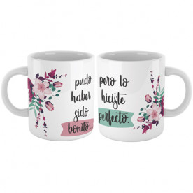 Set de 2 Tazas con frase para hacer un regalo de boda original a los novios