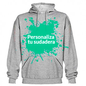 Sudadera personalizable con capucha unisex. ¡Hazla a tu gusto!