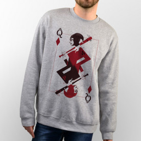 Sudadera para chico y chica unisex con diseño de Harley Queen en la película Batman, Harley Queen. 