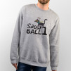 Sudadera para chico y chica unisex con imagen de el gato de los Simpsons, Snowball. 