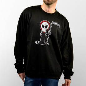 Sudadera con capucha o sin capucha unisex, diseño especial para halloween. 