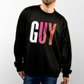 Sudadera con capucha o sin capucha unisex con G.U.Y. del youtuber Uy Albert! de colores 