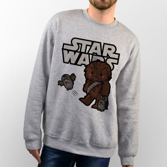 Sudadera de Hombre Chewacca y Star Wars - Supermolon -