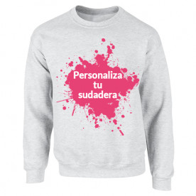 Sudadera para chico y chica unisex personalizable a tu gusto