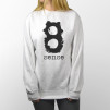 Sudadera unisex con dibujo de las siluetas de los protagonistas de la serie Sense8.