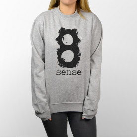 Sudadera unisex con dibujo de las siluetas de los protagonistas de la serie Sense8.